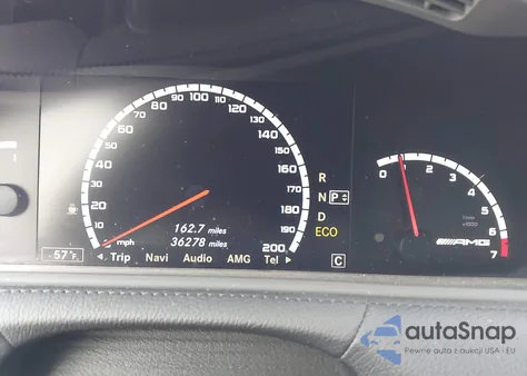 2012 Mercedes-Benz Cl 63 Amg z USA, uszkodzony, nr VIN WDDEJ7EB2CA028599